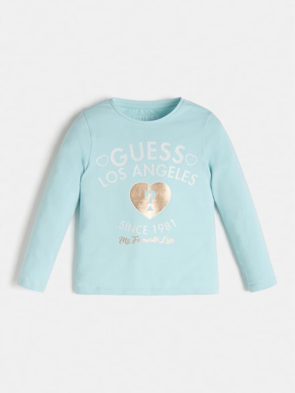 T-SHIRT M/M HEART 2COL BY GUESS