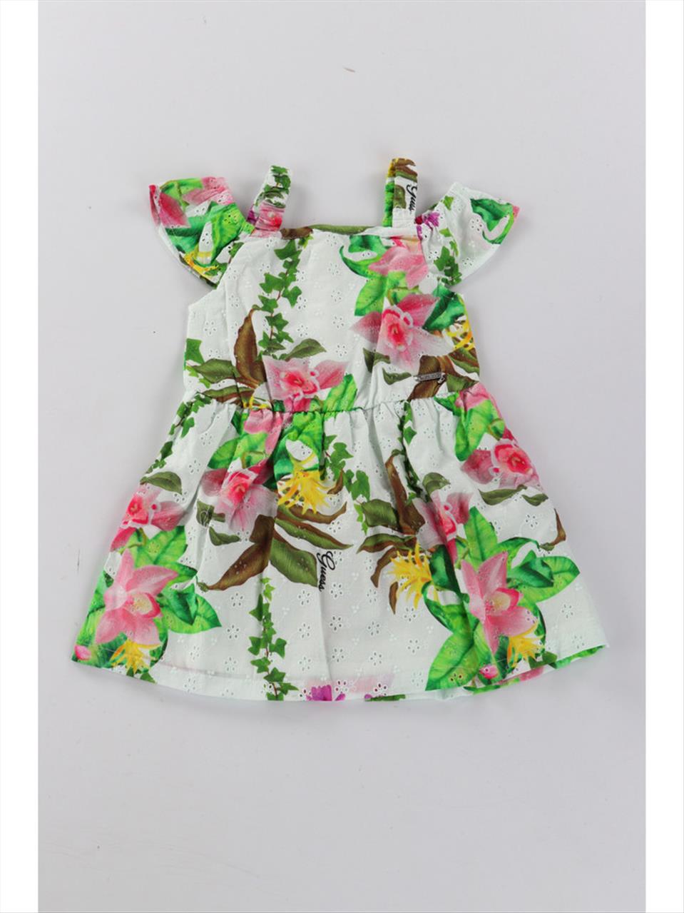 PLAYSUIT TROPICAL BRODERIE GUESS