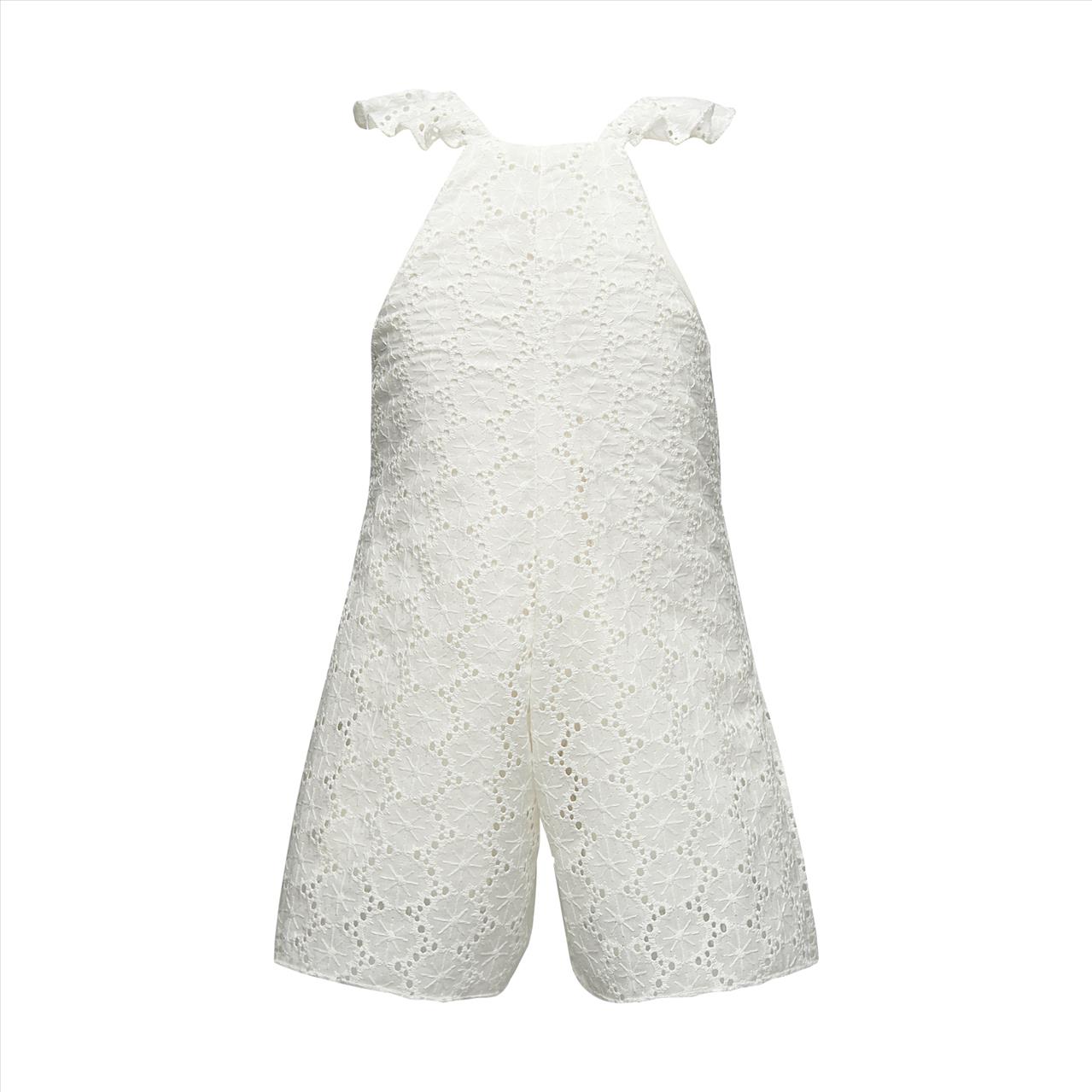 PLAYSUIT BRODERIE TWO IN A CASTLE
