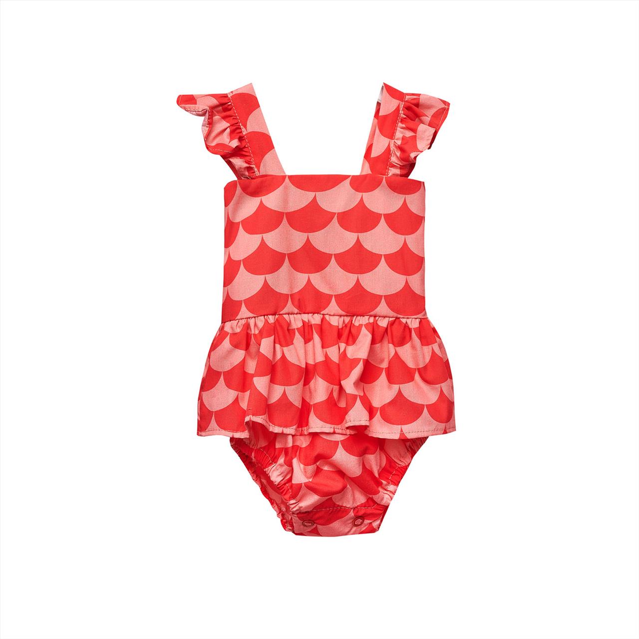 PLAYSUIT RUFFLES BABY BY TWO IN A CASTLE