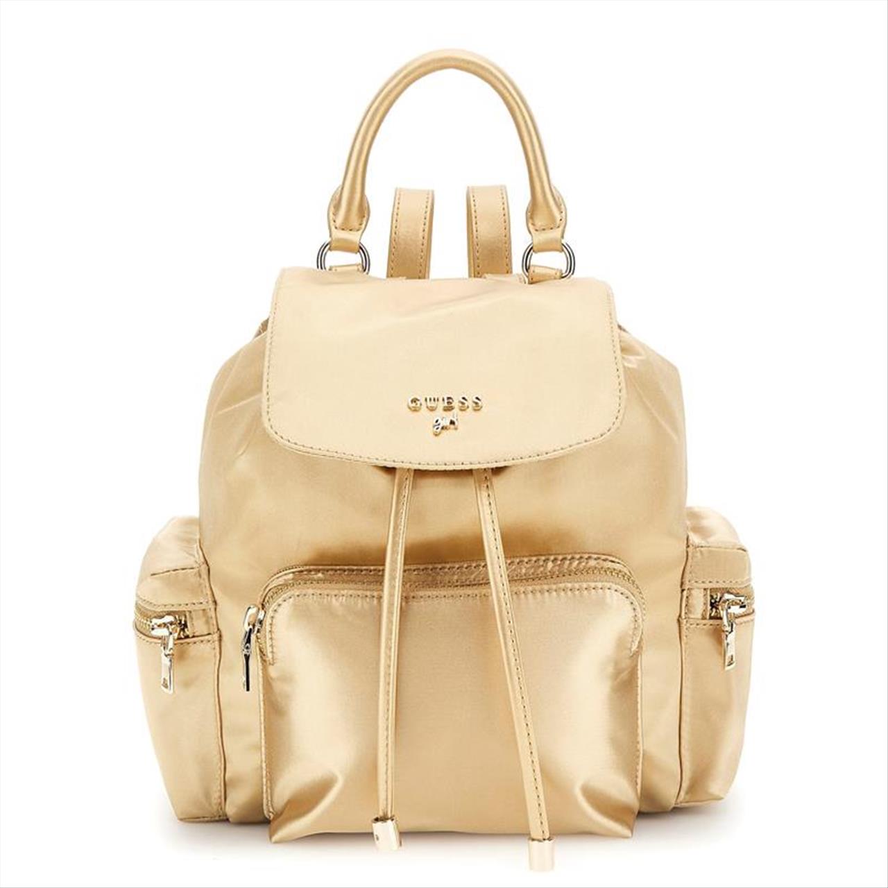 BACK PACK GOLD GIRL GUESS