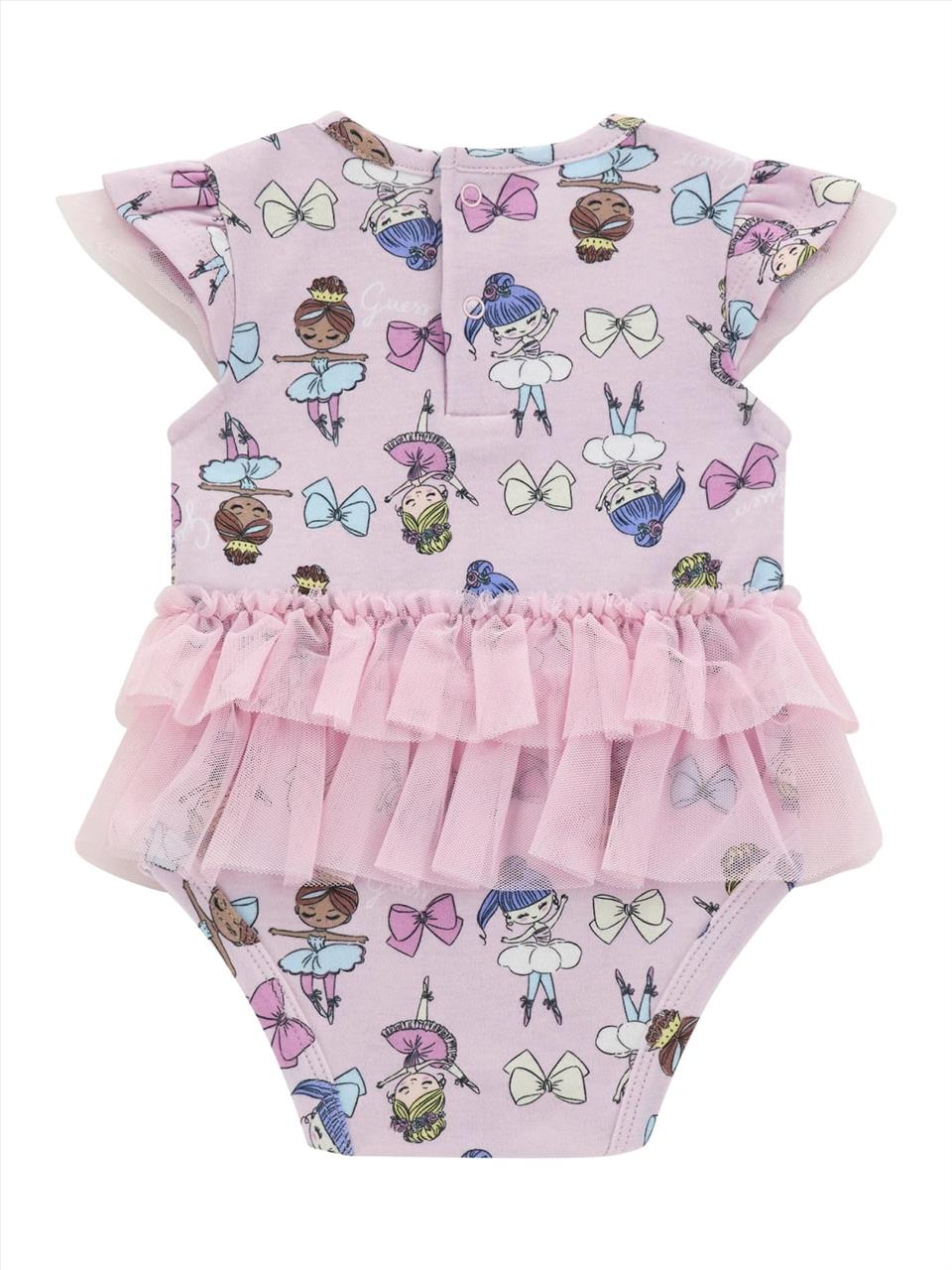 BODY-TOUTOU BALLERINAS PINK BABY GIRL GUESS S3M-12M - Image 2