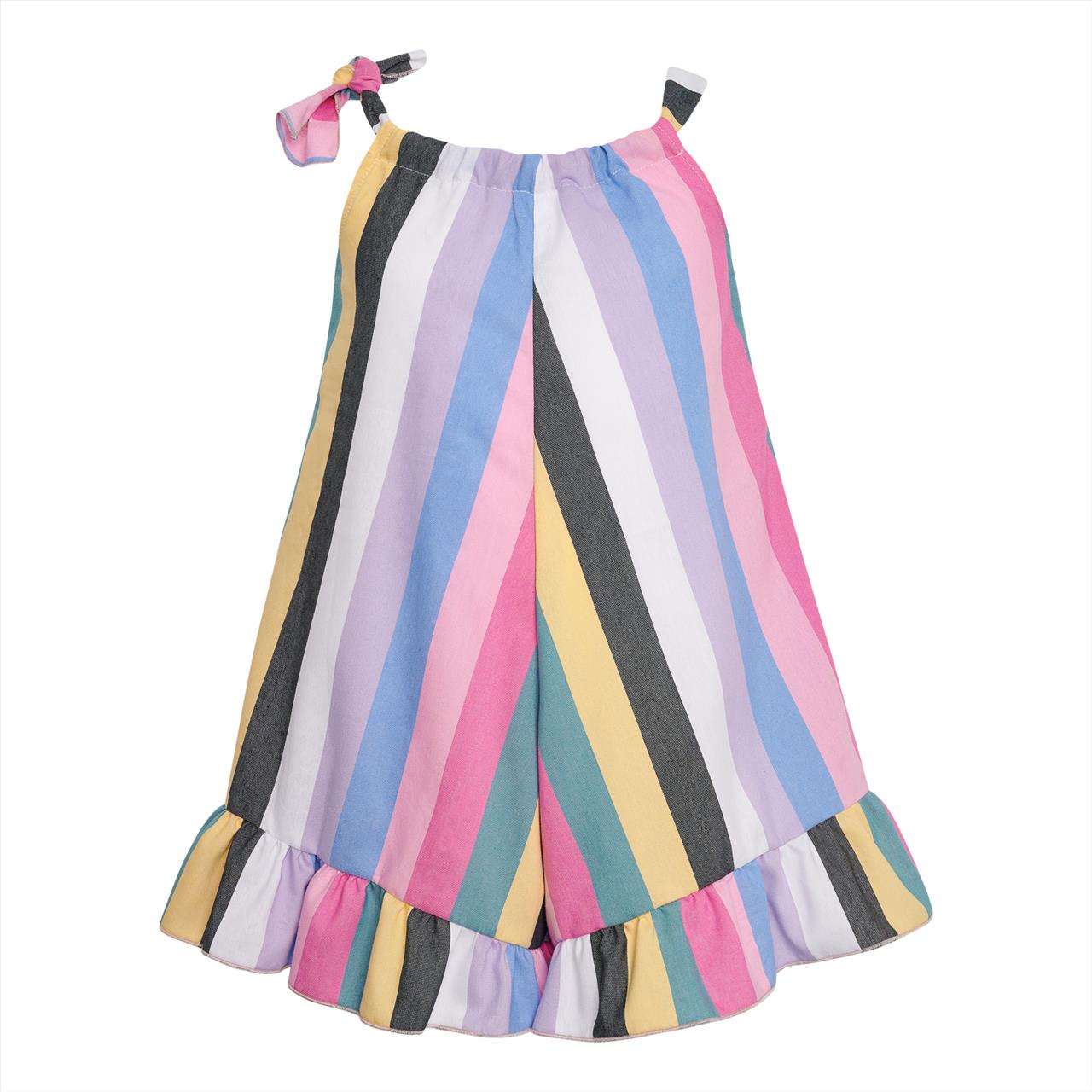 PLAYSUIT PRISMATIC STRIPES BY TWO IN A CASTLE