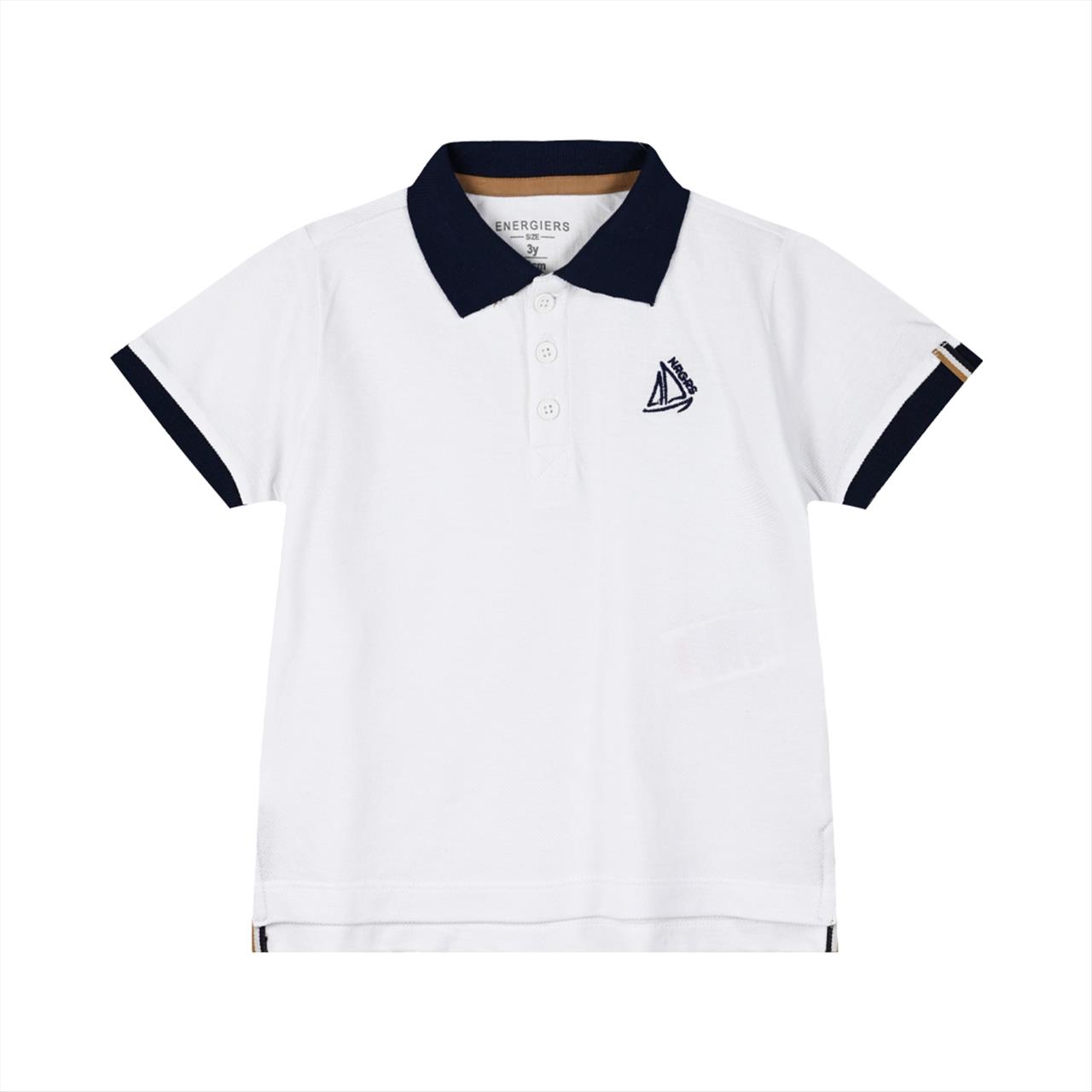 ΜΠΛΟΥΖΑ Κ/Μ POLO WHITE BOY ENERGIERS S12M-6Y