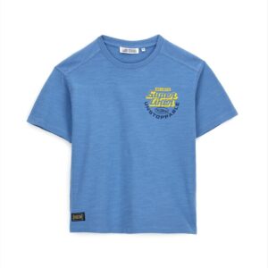 TSHIRT K/M LIGHT BLUE BOY OR.MARINES