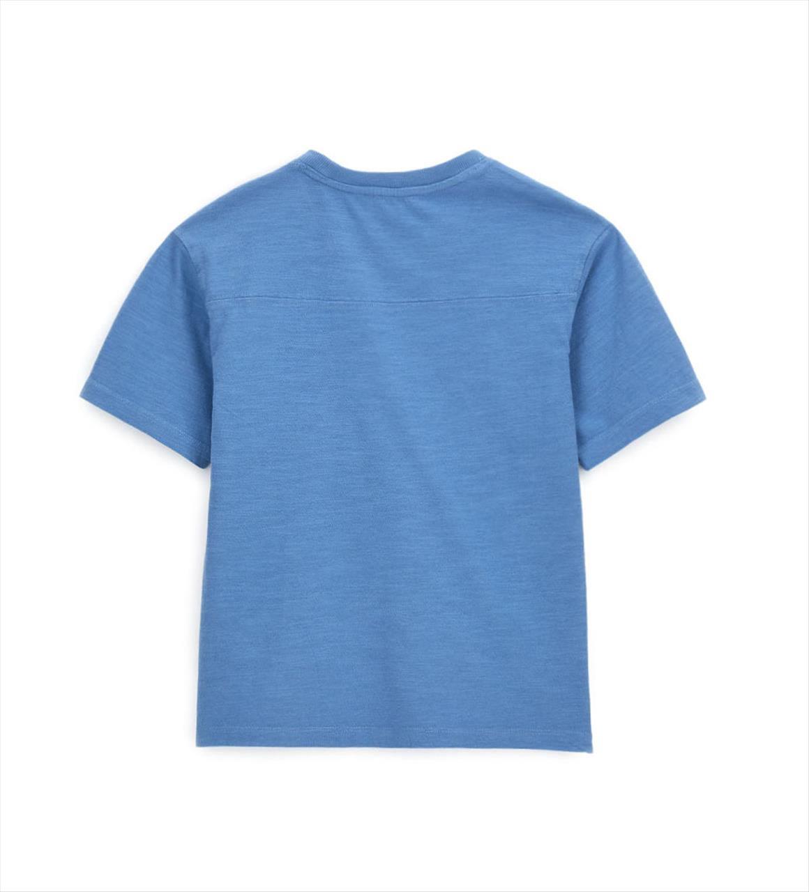 TSHIRT K/M LIGHT BLUE BOY OR.MARINES - Image 2