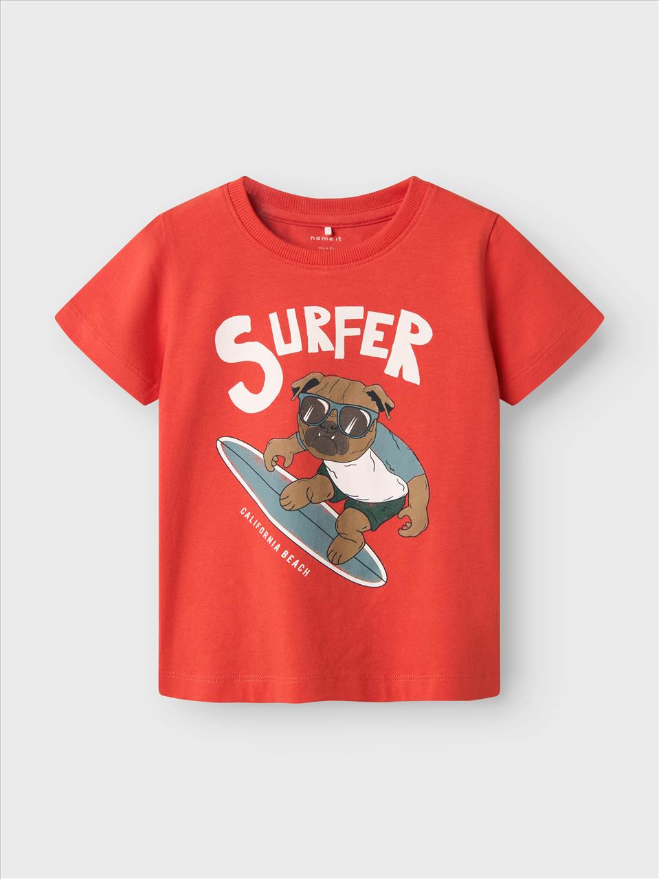 TSHIRT K/M ORGANIC COTTON 2CLS BOY NAME IT S18M-8Y - Image 3