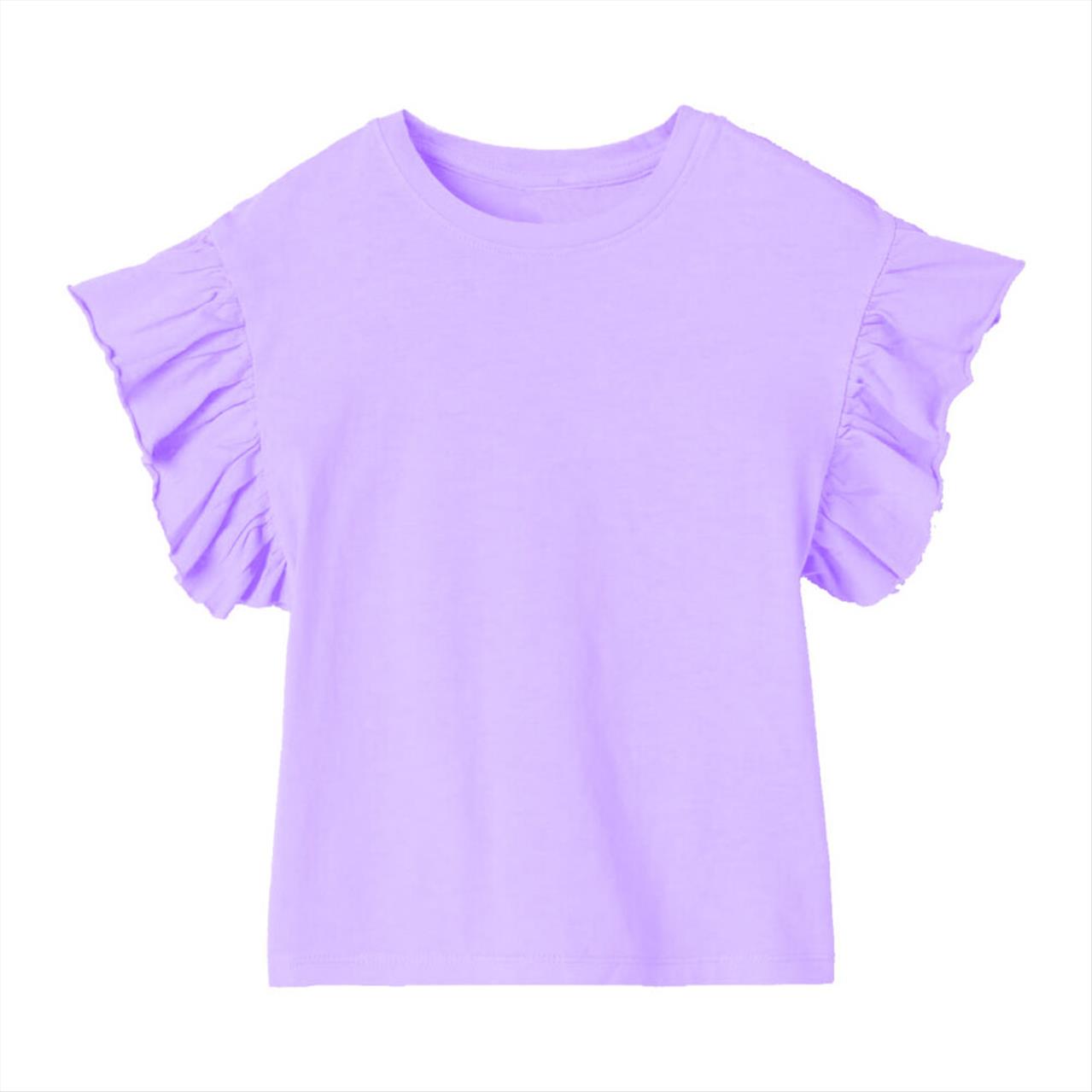 TSHIRT K/M COTTON LILAC GIRL ENERGIERS S6-16