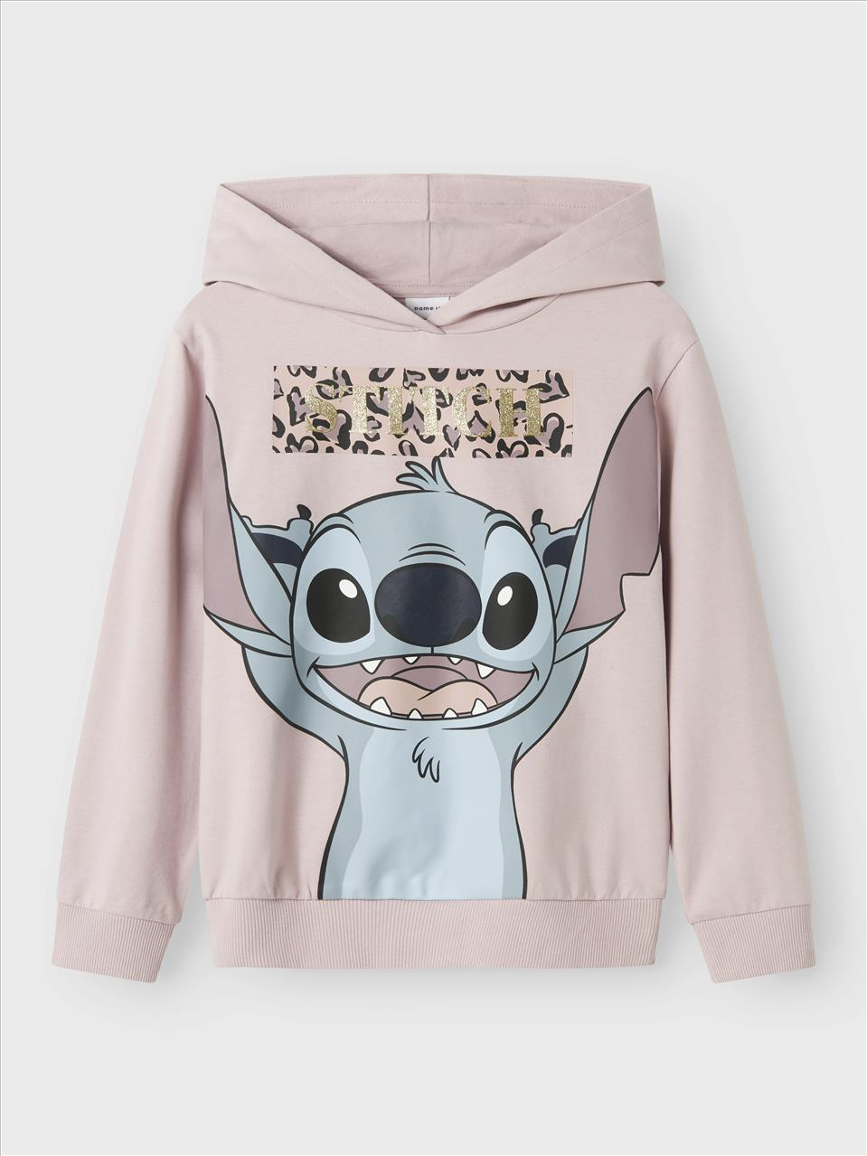 ΜΠΛΟΥΖΑ Μ/Μ HOODIES *STITCH GIRL NAME IT S6-12