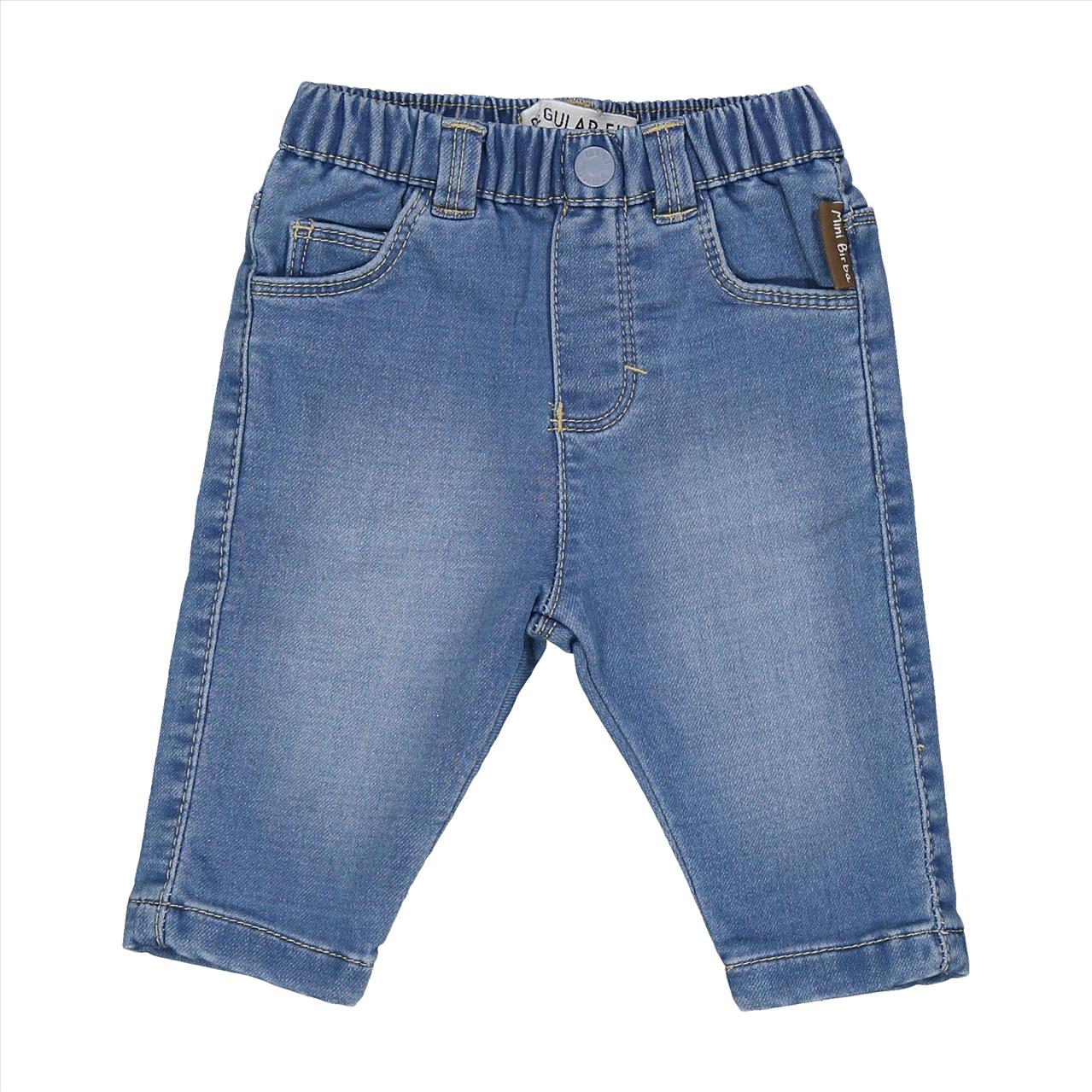 ΠΑΝΤΕΛΟΝΙ SOFT DENIM LIGHT BLUE BABY BOY BIRBA S3M-2Y
