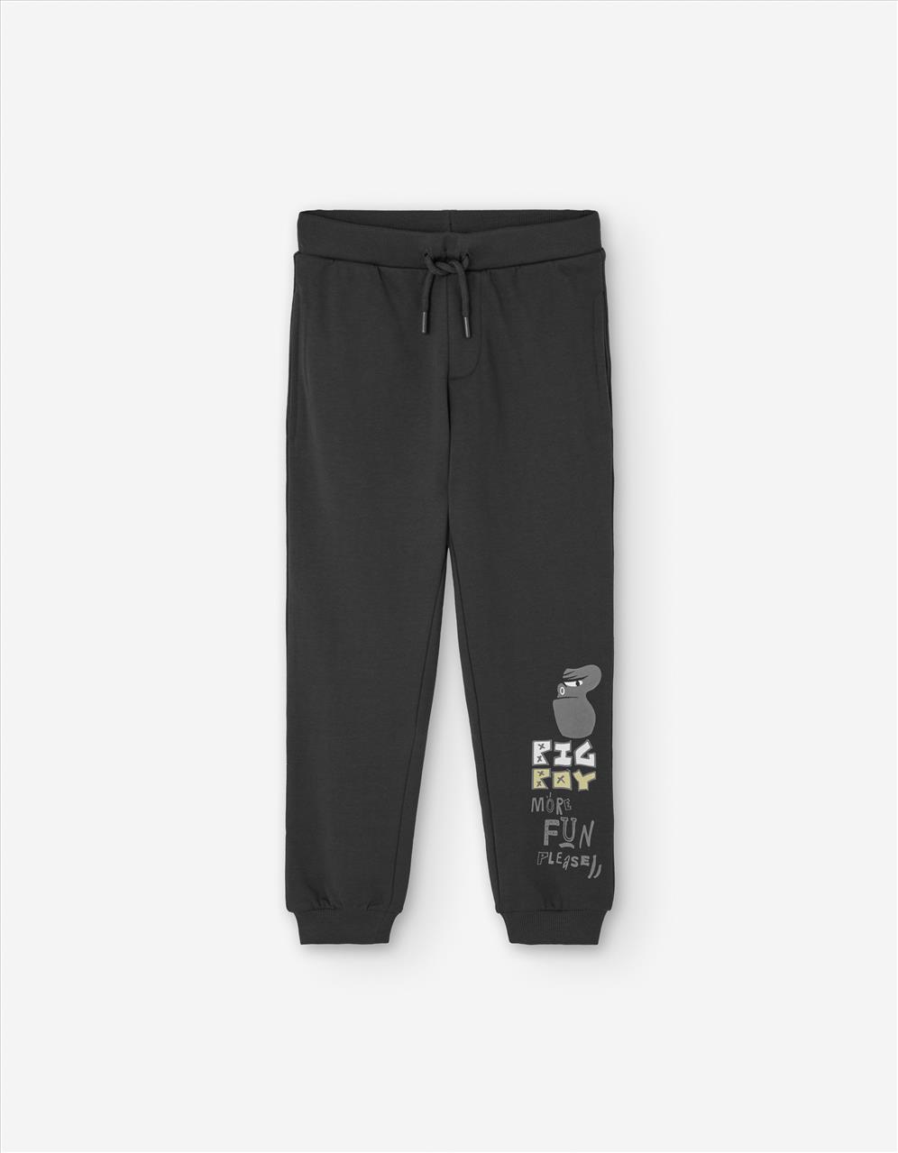 JOG PANTS DARK GREY BOY LOSAN S3-12