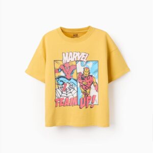 TSHIRT K/M *MARVEL* MUSTARD BOY ZIPPY S2-12