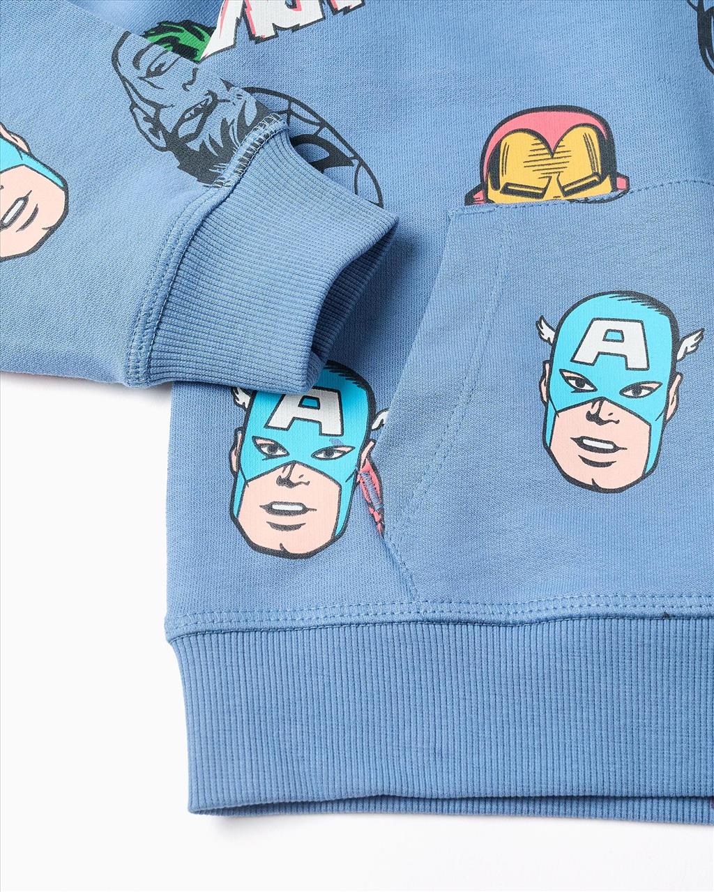 ΦΟΥΤΕΡ HOODIES *MARVEL* BOY ZIPPY S2-12 - Image 4