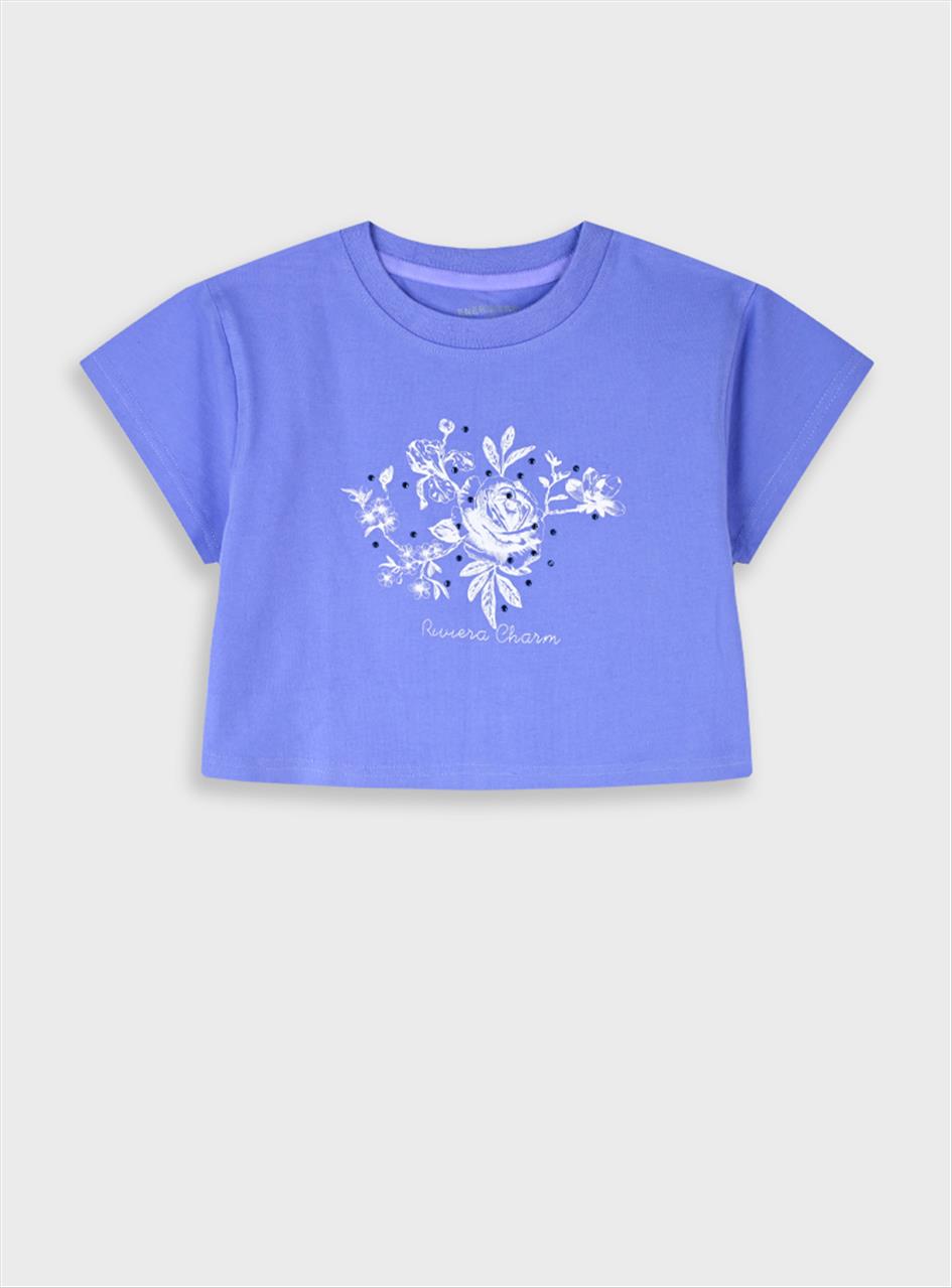 TSHIRT K/M COTTON 2CLS GIRL ENERGIERS S6-16