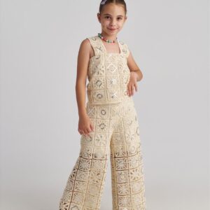 SET SANTORINI CROCHET TOP TWO IN A CASTLE