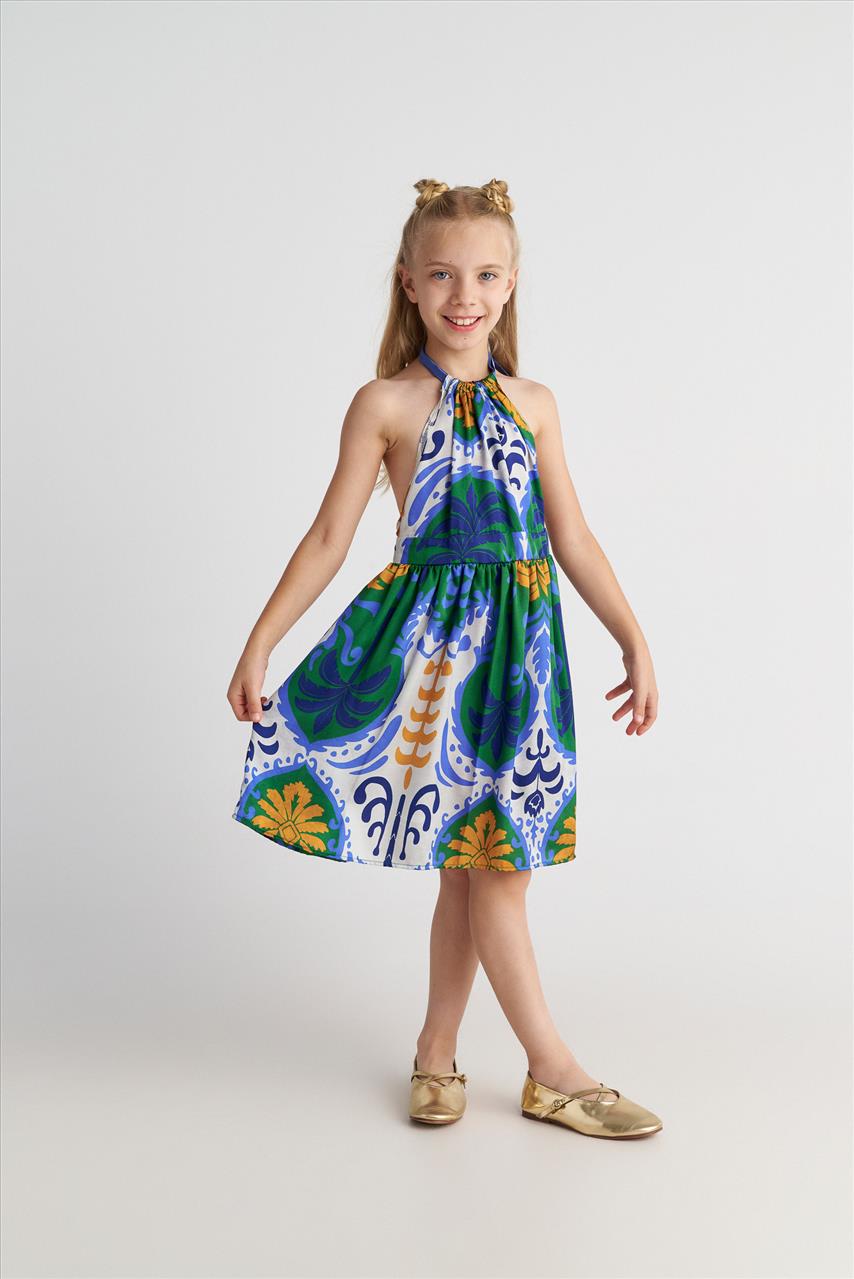 DRESS FLOOR OF THE OCEAN HALTERNE TWO IN A CASTLE