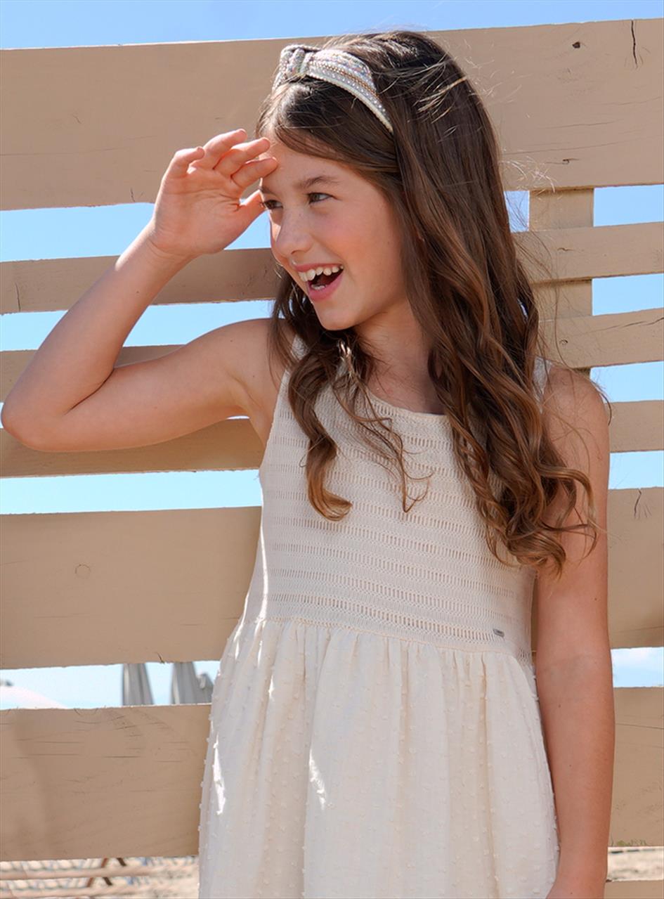 ΦΟΡΕΜΑ ΜΕ ΚΕΝΤΗΜΑ COTTON BEIGE GIRL ENERGIERS S6-16