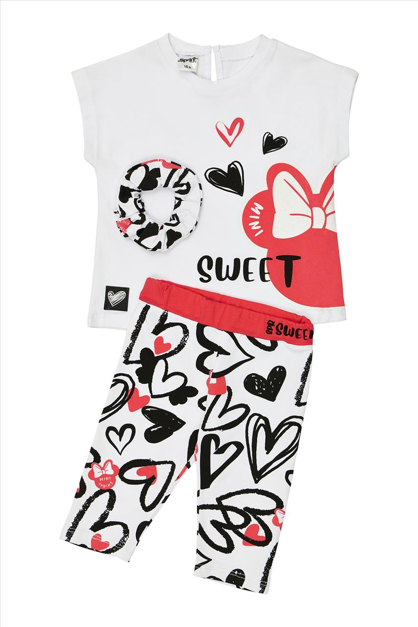 SET TSHIRT-LEGGINGS GIRL SPRINT S2-6