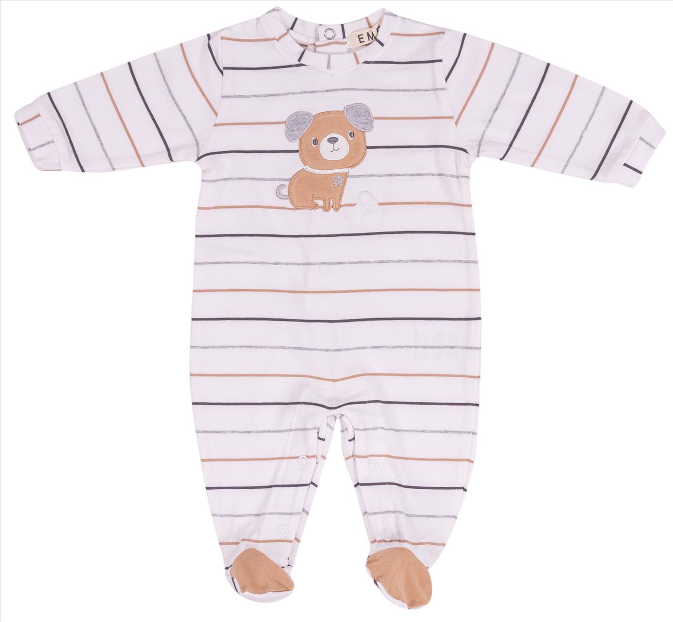 COVERALL COTTON BABY BOY E.M.C S1M-9M