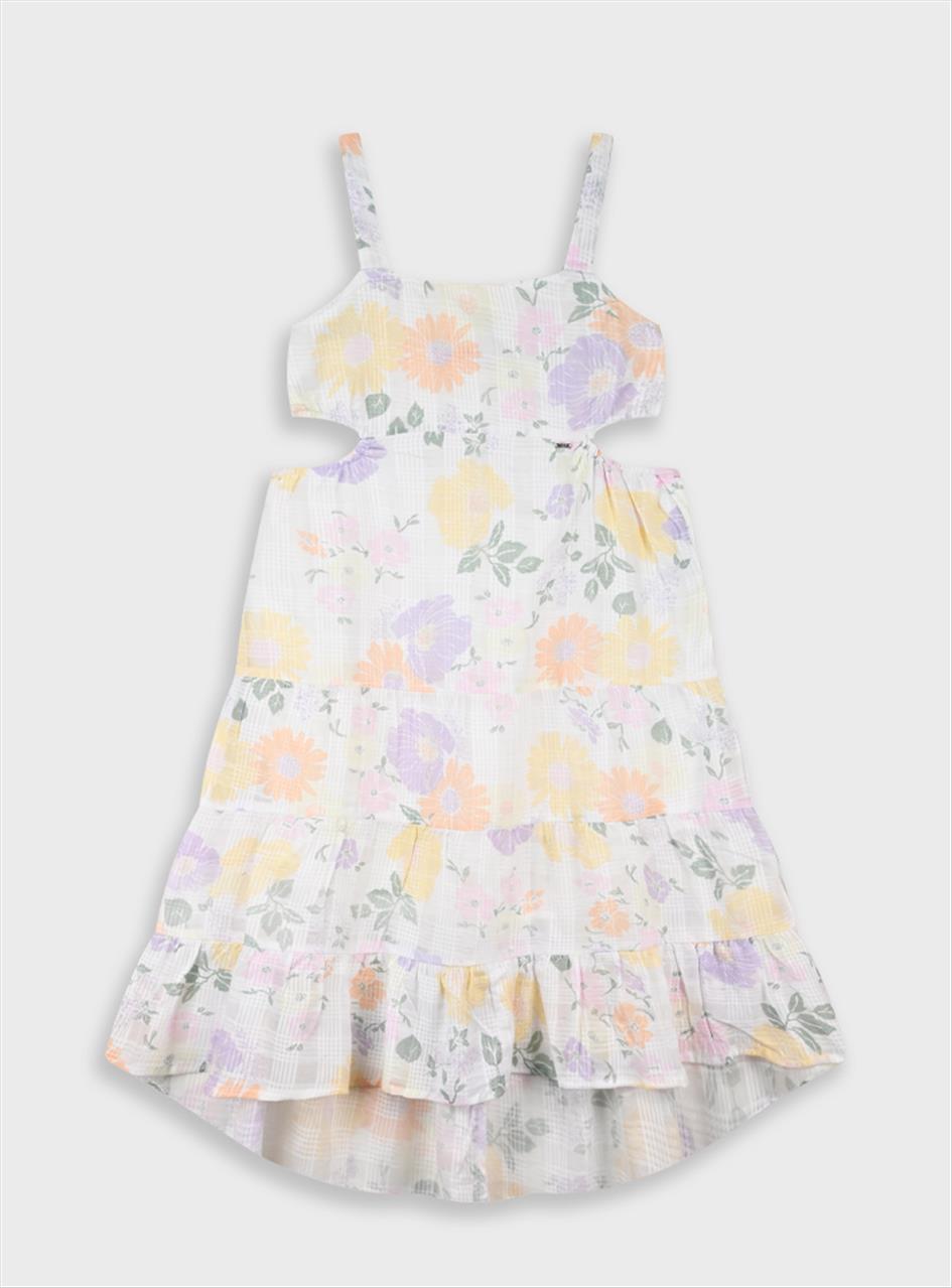 ΦΟΡΕΜΑ ΜΑΚΡΥ ΜΕ CUT OUT FLORAL GIRL ENERGIERS S6-16