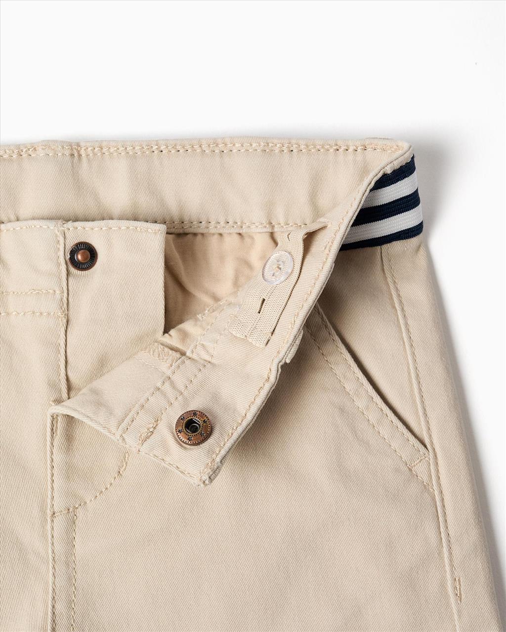 SHORTS CHINO BEIGE BABY BOY ZIPPY S6M-3Y - Image 3