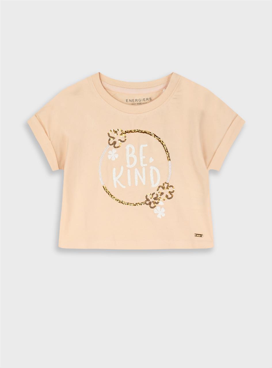 TSHIRT K/M COTTON PINL GIRL ENERGIERS S2-12