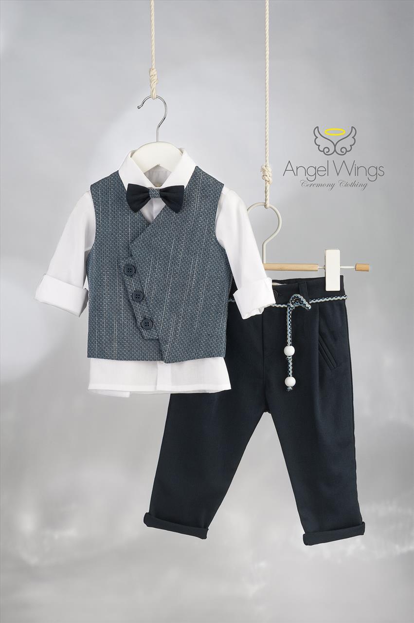 SET CHRISTIAN ΠΟΥΚΑΜΙΣΟ/ΠΑΝΤΕΛΟΝΙ/ΓΙΛΕΚΟ ΒΥ ANGEL WINGS