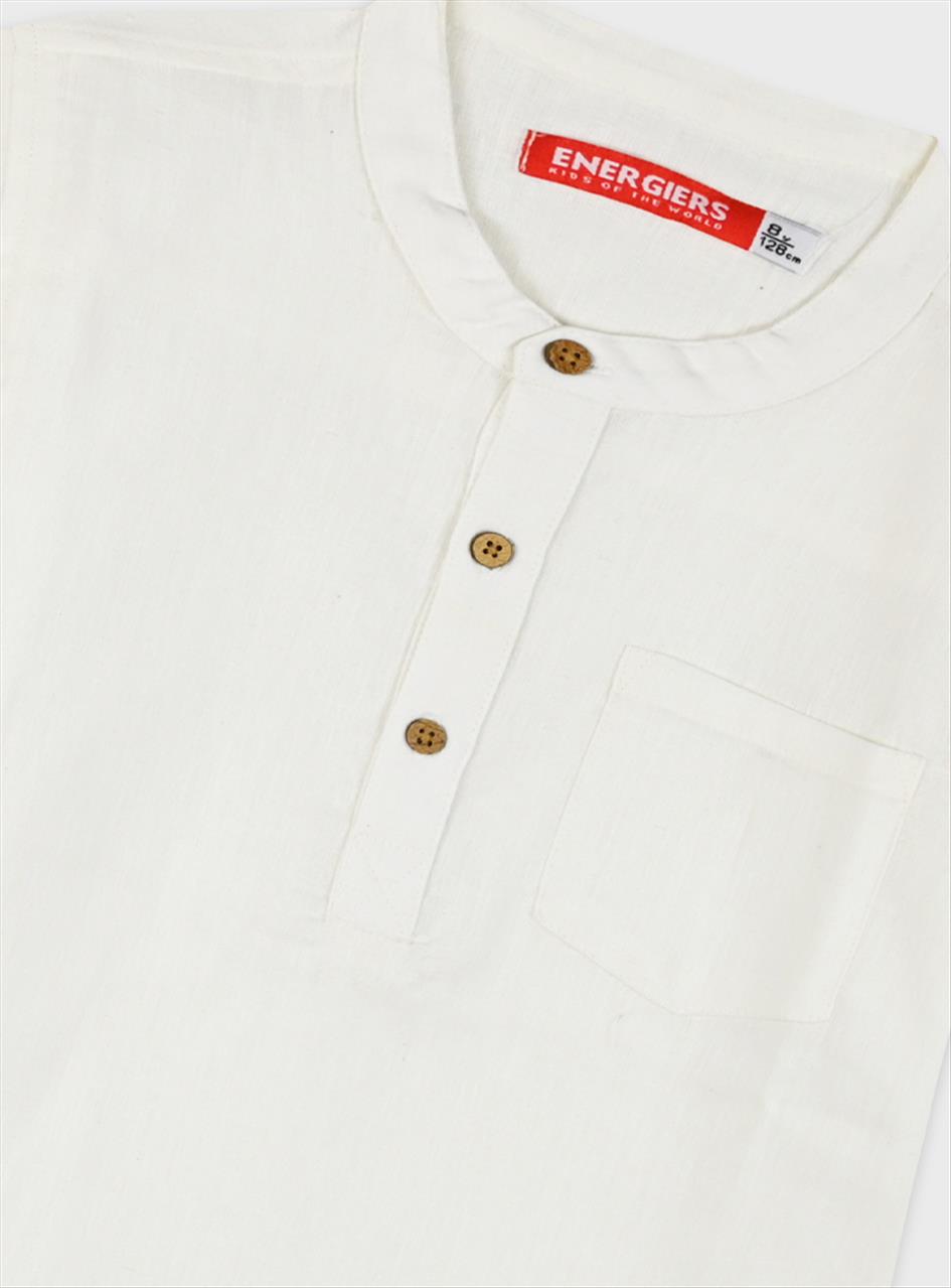 ΠΟΥΚΑΜΙΣΟ Κ/Μ MAO LINEN BEIGE BOY ENERGIERS S8-16 - Image 3