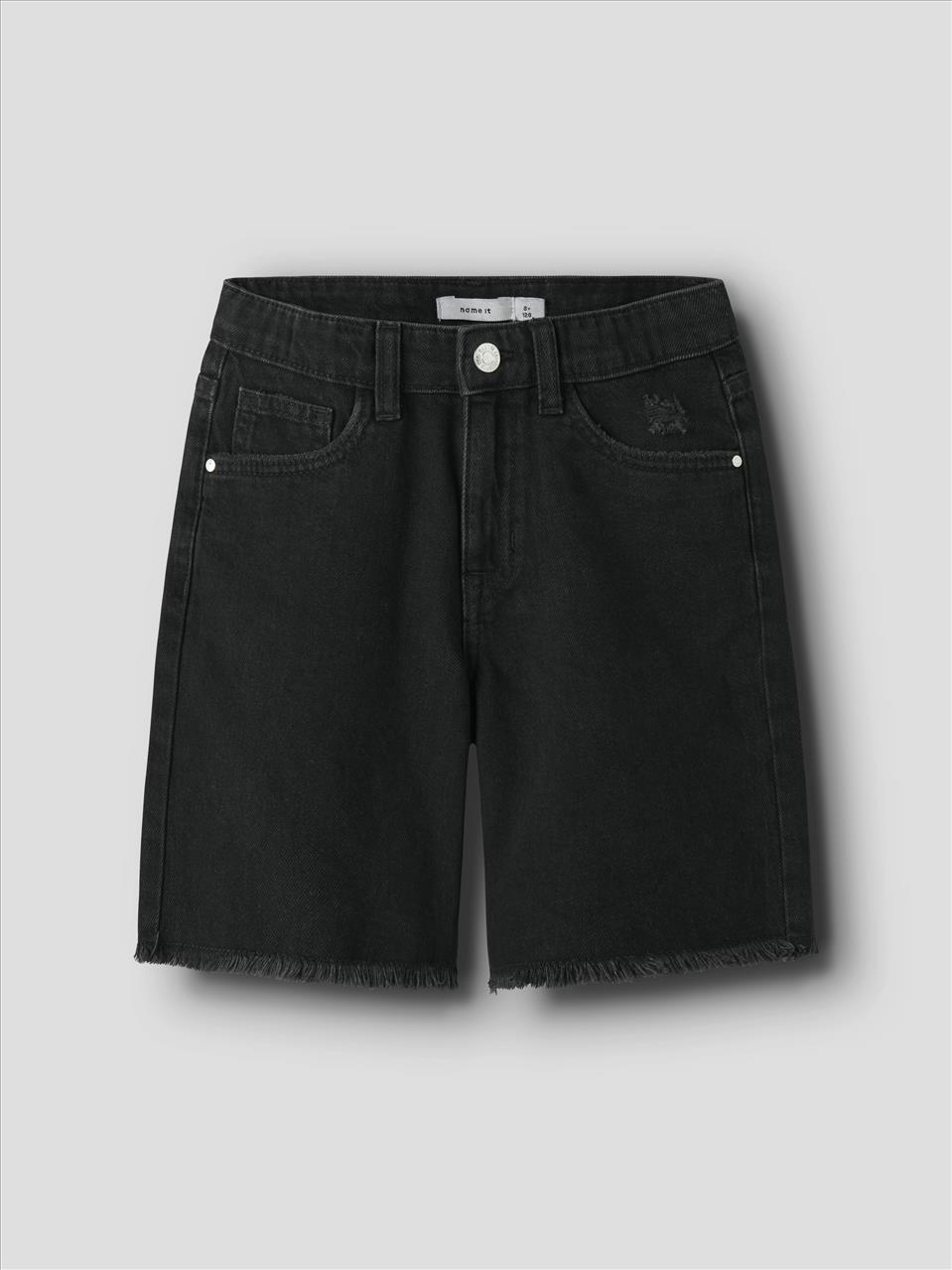SHORTS DENIM BLACK GIRL NAME IT S8-14