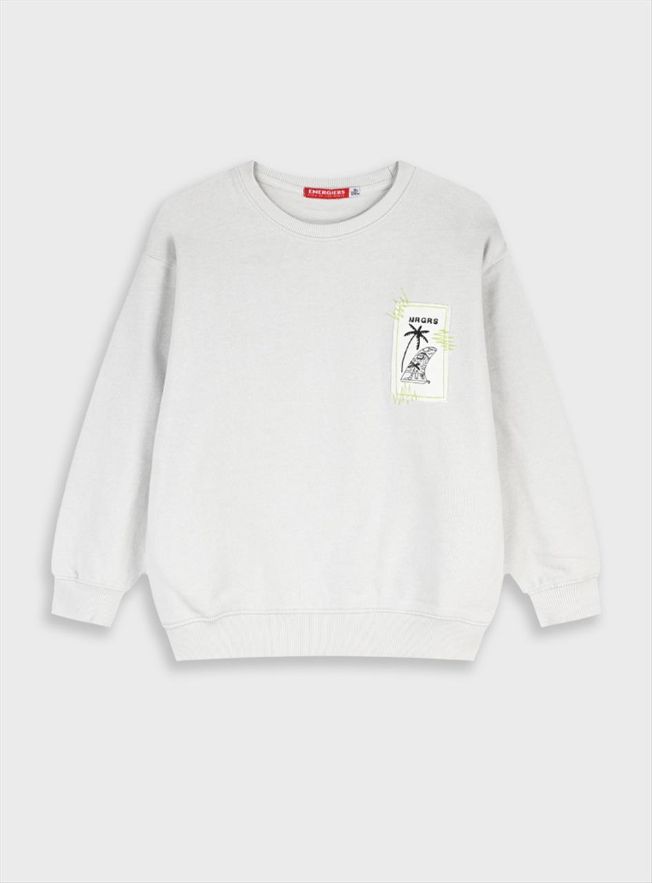 ΜΠΛΟΥΖΑ Μ/Μ COTTON BRUSHED BEIGE BOY ENERGIERS S6-16