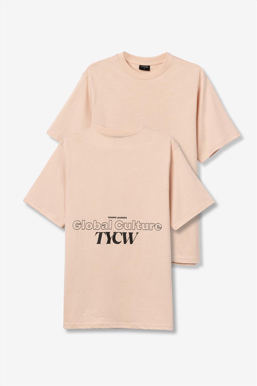 TSHIRT K/M COTTON SALMON BOY TIFFOSI S10-16