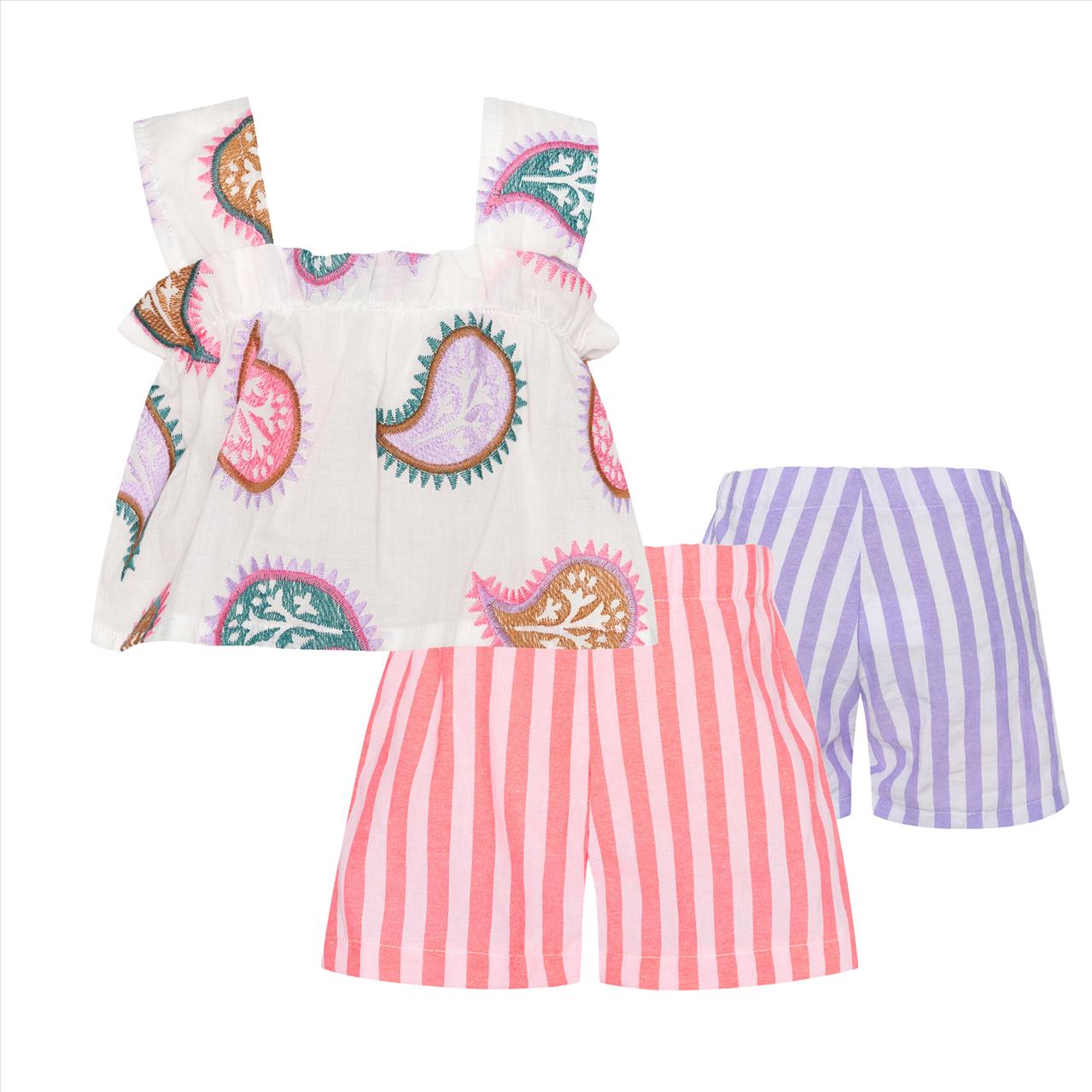 SET RADIANT AMBROIDERED TWO IN A CASTLE