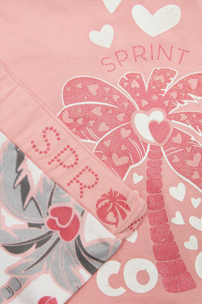 SET TSHIRT-LEGGINGS PINK GIRL SPRINT S2-6 - Image 3