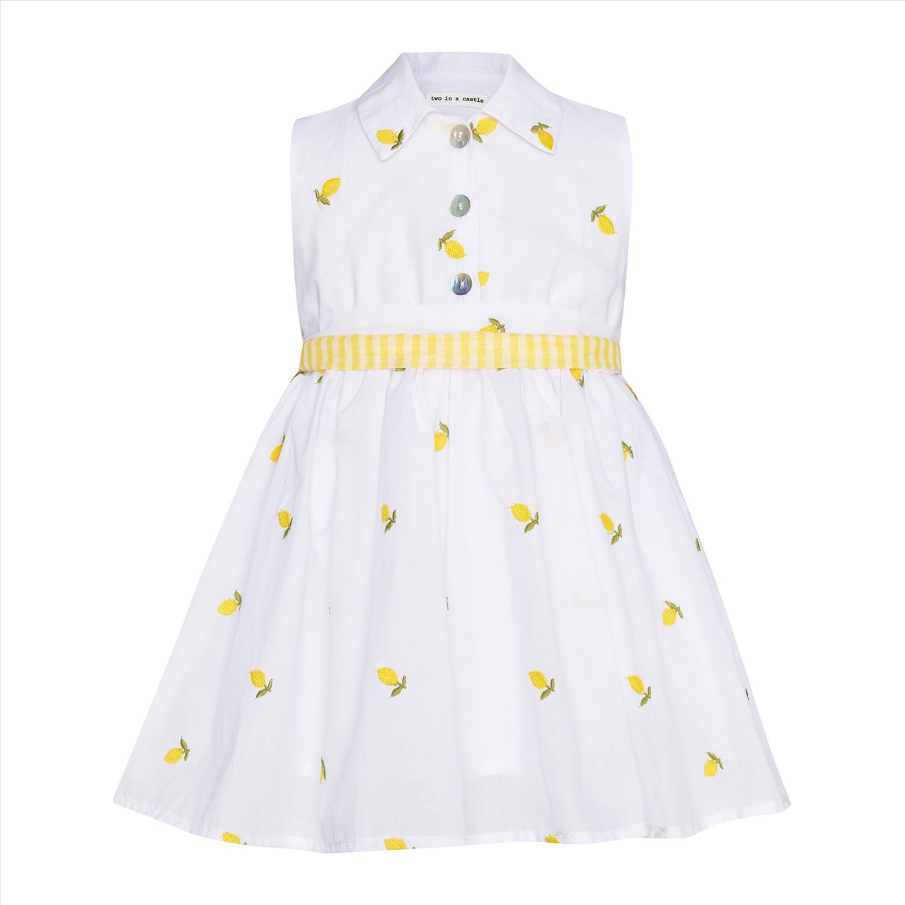 ΦΟΡΕΜΑ EMBRODERED SUMMER FRUITS TWO IN CASTLE