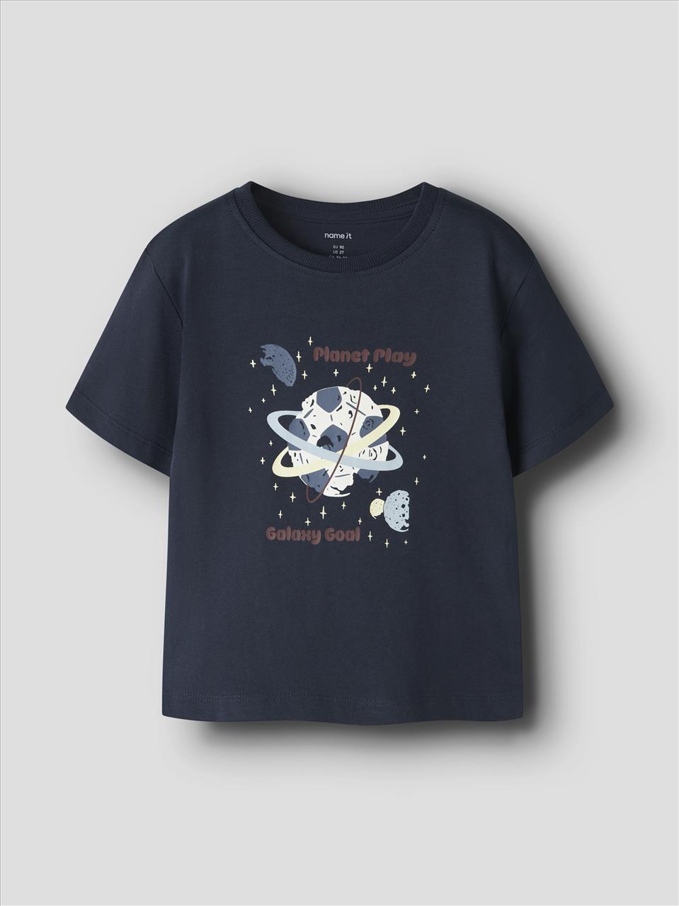 TSHIRT K/M COTTON 4CLS BOY NAME IT S18M-8Y