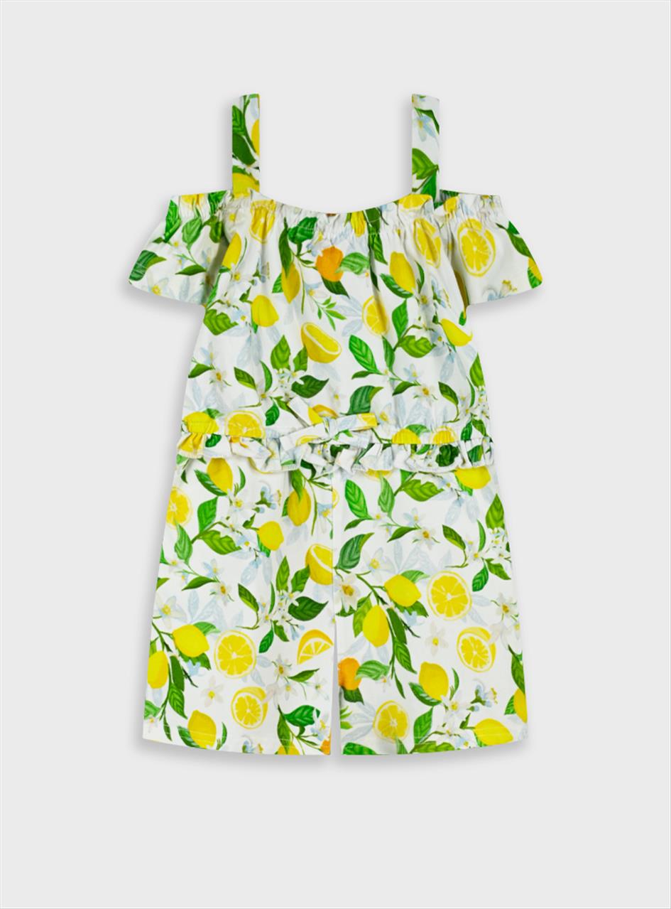 ΟΛΟΣΩΜΟ ΣΟΡΤΣ COTTON FLORAL GIRL ENERGIERS S12M-7Y