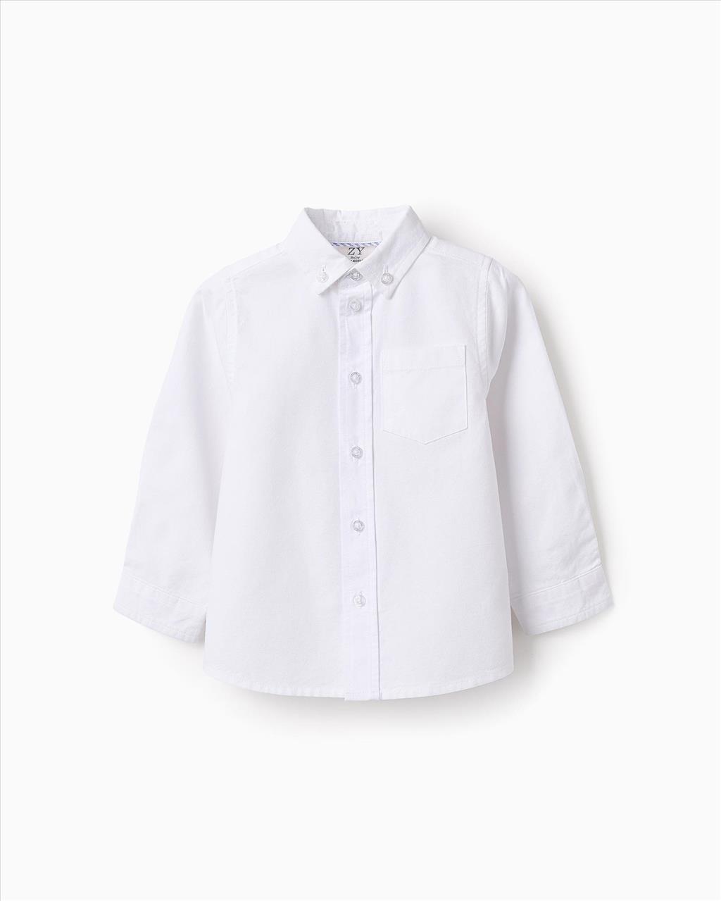 ΠΟΥΚΑΜΙΣΟ Μ/Μ OXFORD 2CLS BABY BOY ZIPPY S6M-3Y - Image 4