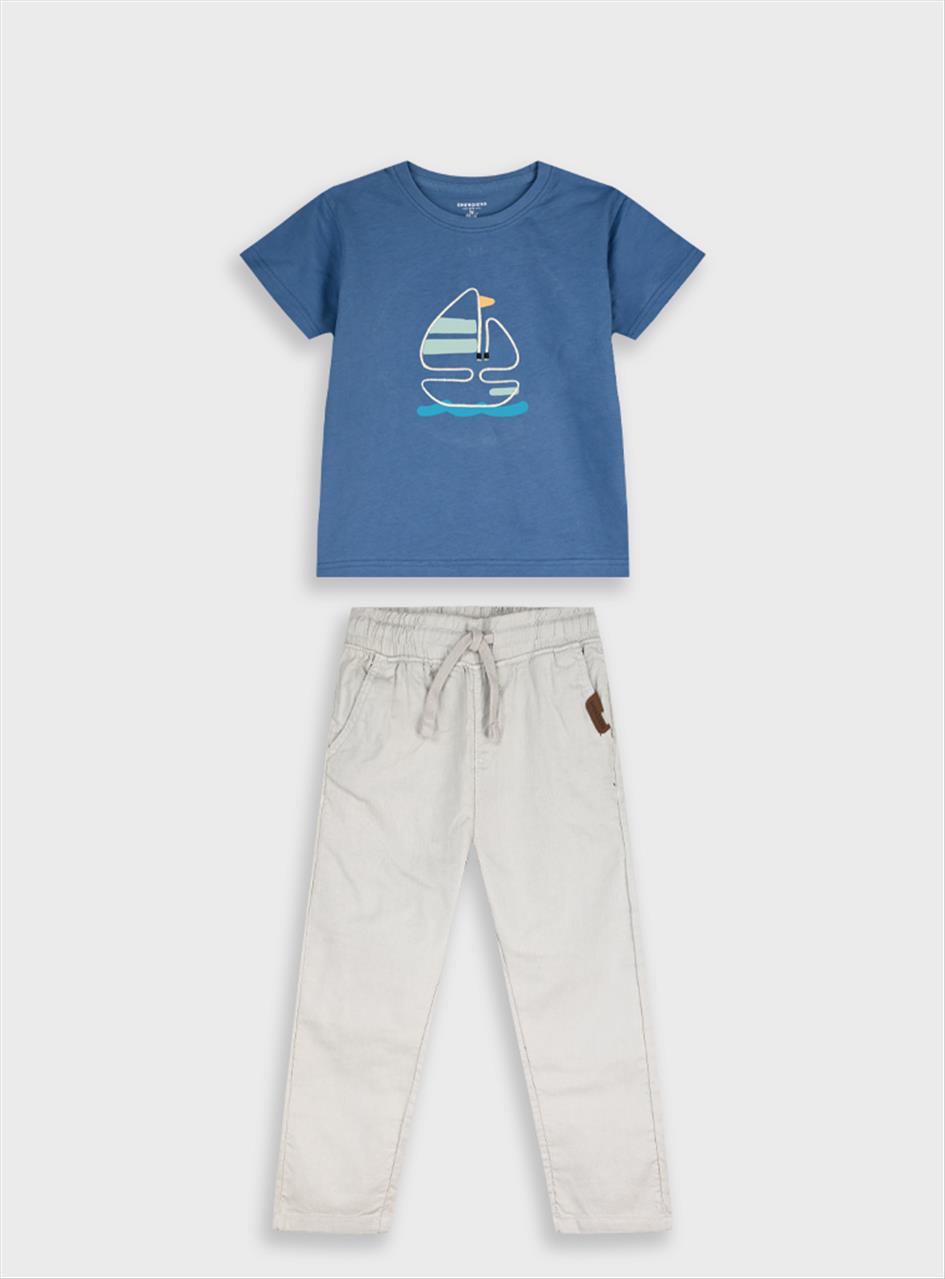 ΣΕΤ ΜΠΛΟΥΖΑ-ΠΑΝΤΕΛΟΝΙ LINEN BOY ENERGIERS S12M-7Y