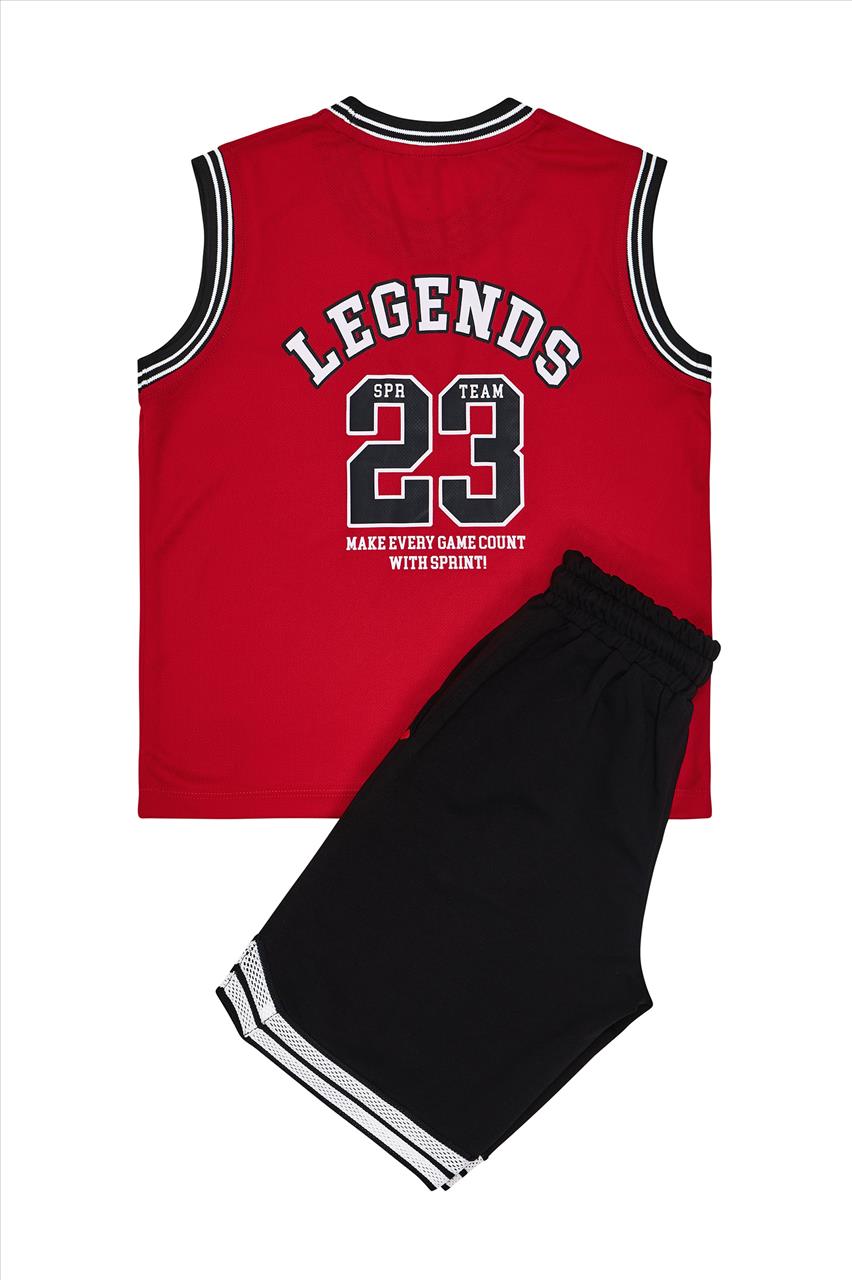 SET TSHIRT-SHORTS COTTON 2CLS BOY SPRINT S7-16 - Image 5