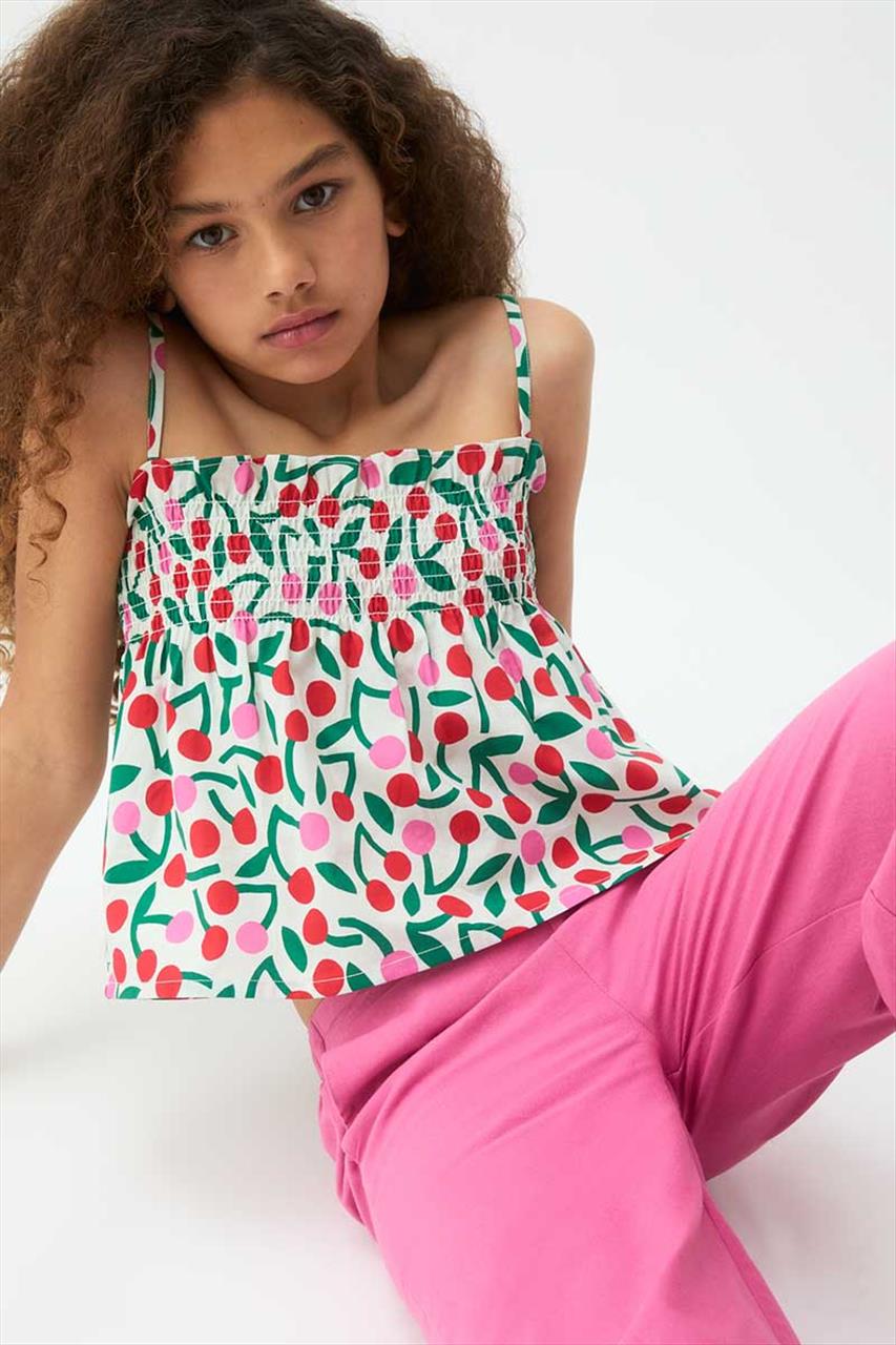 TOP POPLINE CHERRIES BY COMPANIA FANTASTICA