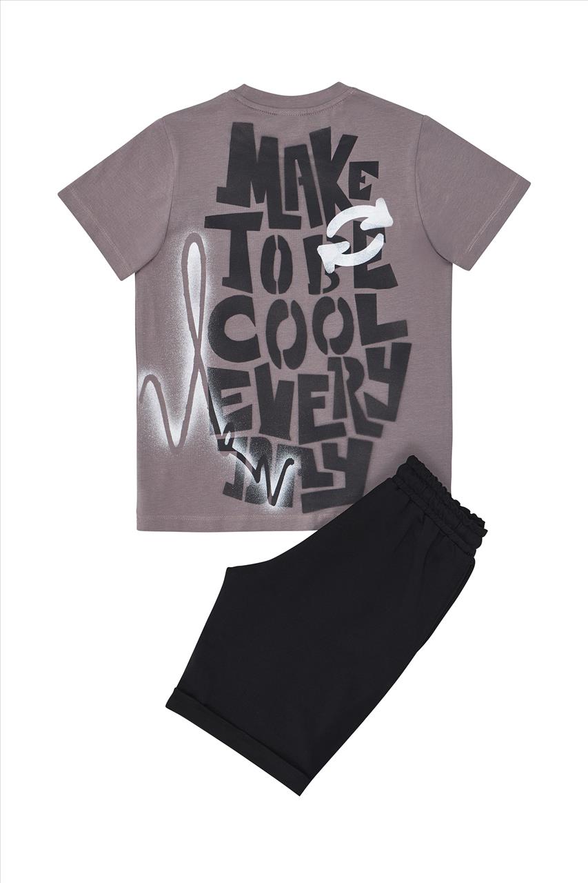 SET TSHIRT-SHORTS COTTON 2CLS BOY SPRINT S7-16 - Image 5