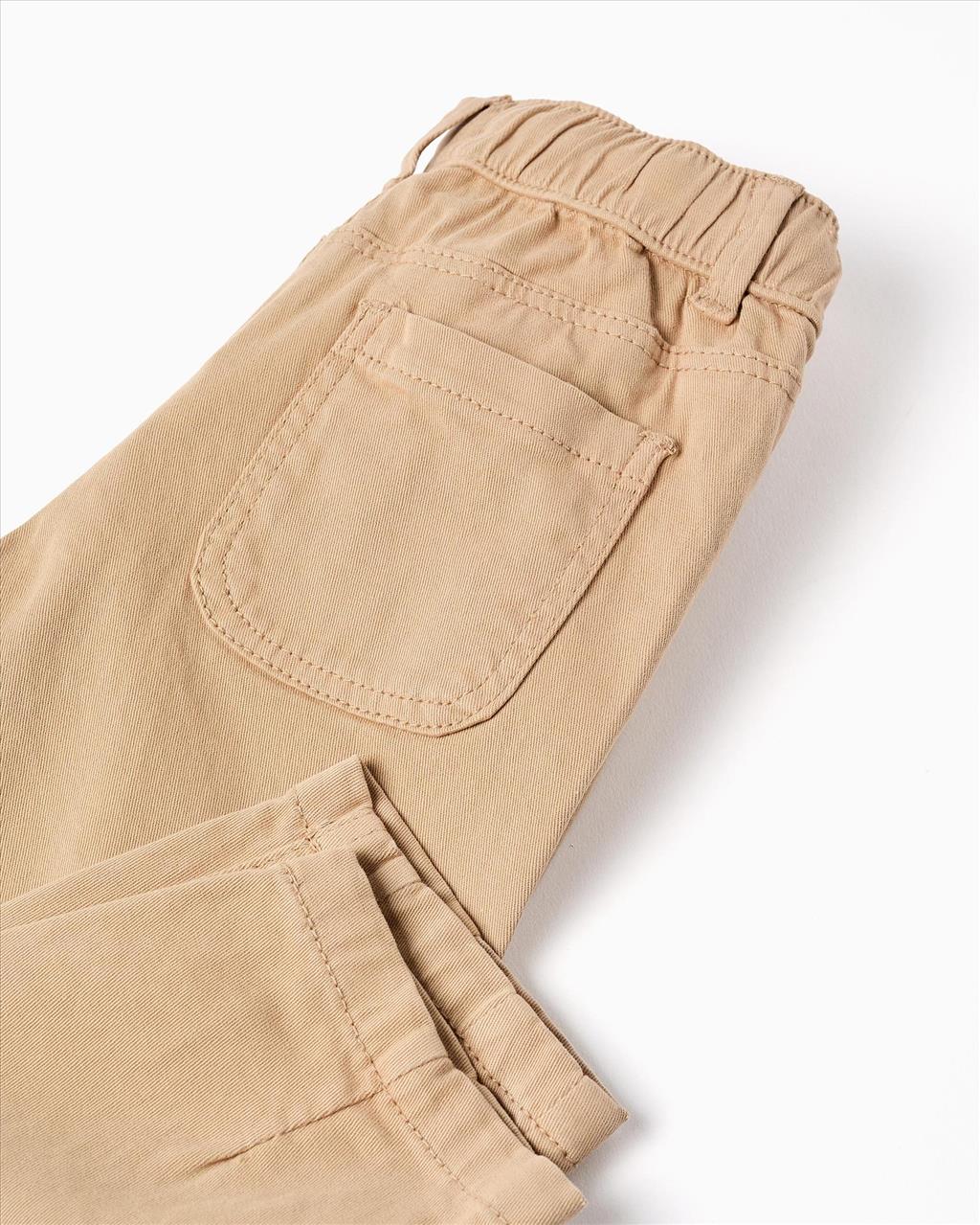 ΠΑΝΤΕΛΟΝΙ BEIGE BABY BOY ZIPPY S6M-3Y - Image 4