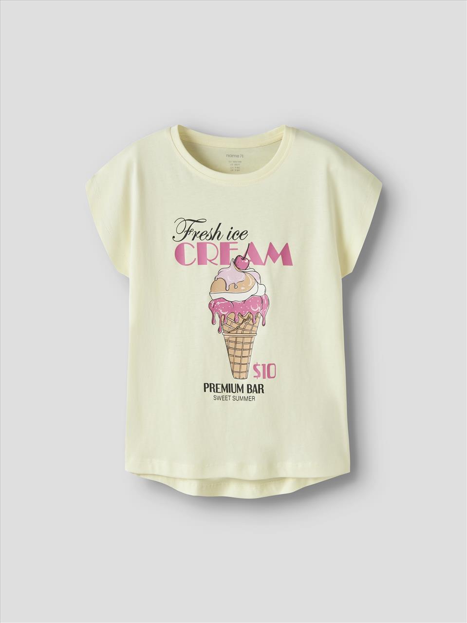 TSHIRT K/M COTTON 4CLS GIRL NAME IT S7-14
