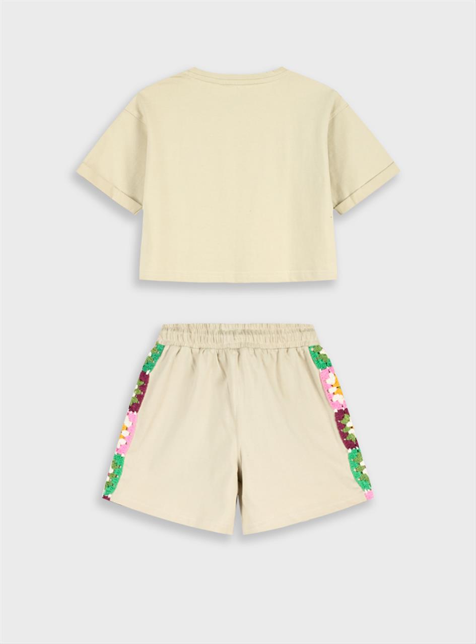 SET TSHIRT-SHORTS COTTON 2CLS GIRL ENERGIERS S6-16 - Image 5