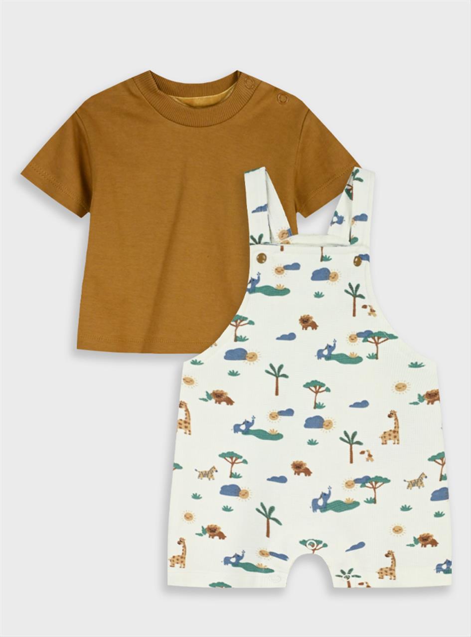 ΣΕΤ ΜΠΛΟΥΖΑ-ΣΑΛΟΠΕΤΑ COTTON BABY BOY ENERGIERS S0M-18M