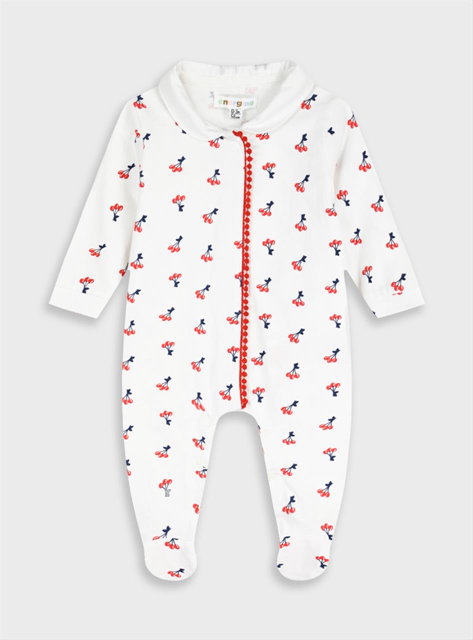 ΦΟΡΜΑΚΙ COTTON WHITE BABY GIRL ENERGIERS S0M-18M
