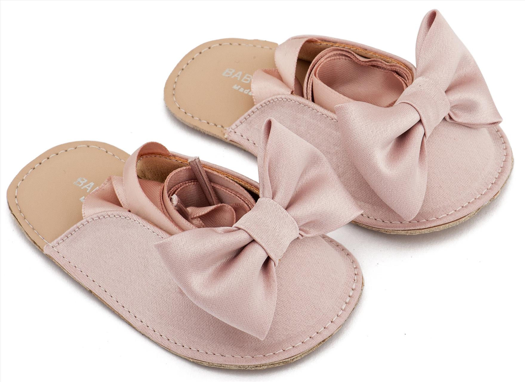 Γαλλικό Σαμπό με Σατέν Φιόγκο  MI1661 Εκρού,Ροζ,Λευκό,Μπεζ