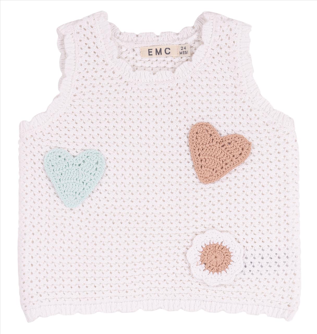 TANK TOP WHITE GIRL E.M.C S3-8