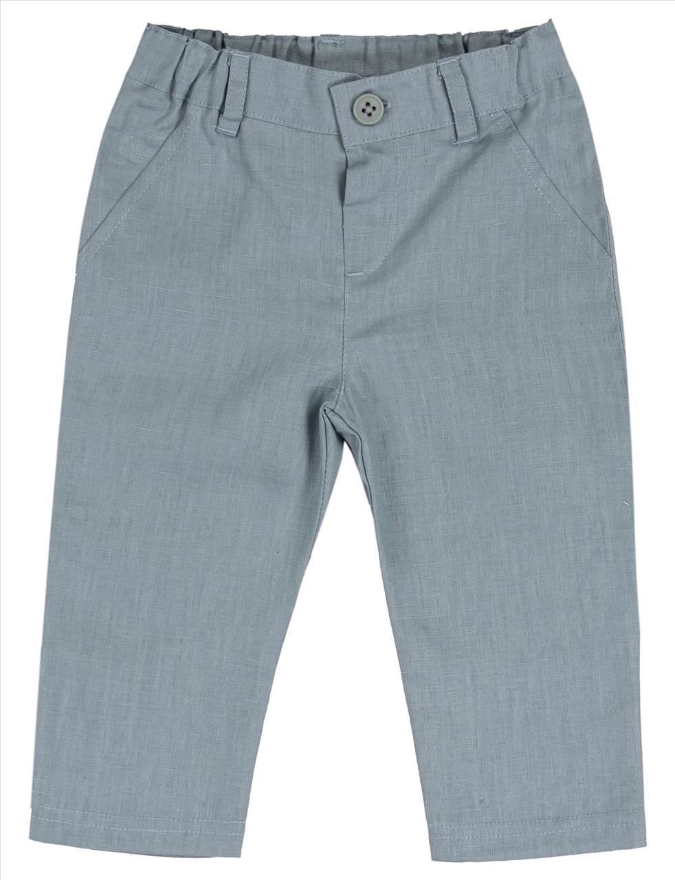 ΠΑΝΤΕΛΟΝΙ LINEN CHAKI BABY BOY E.M.C S6M-2Y