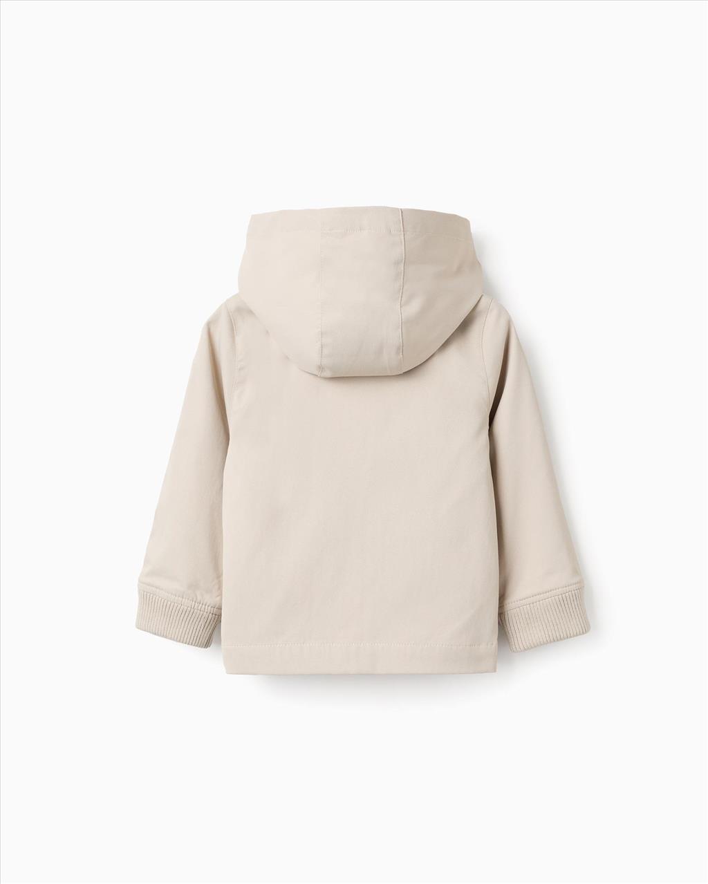 ΜΠΟΥΦΑΝ HOODIES BEIGE BABY BOY ZIPPY S6M-3Y - Image 3